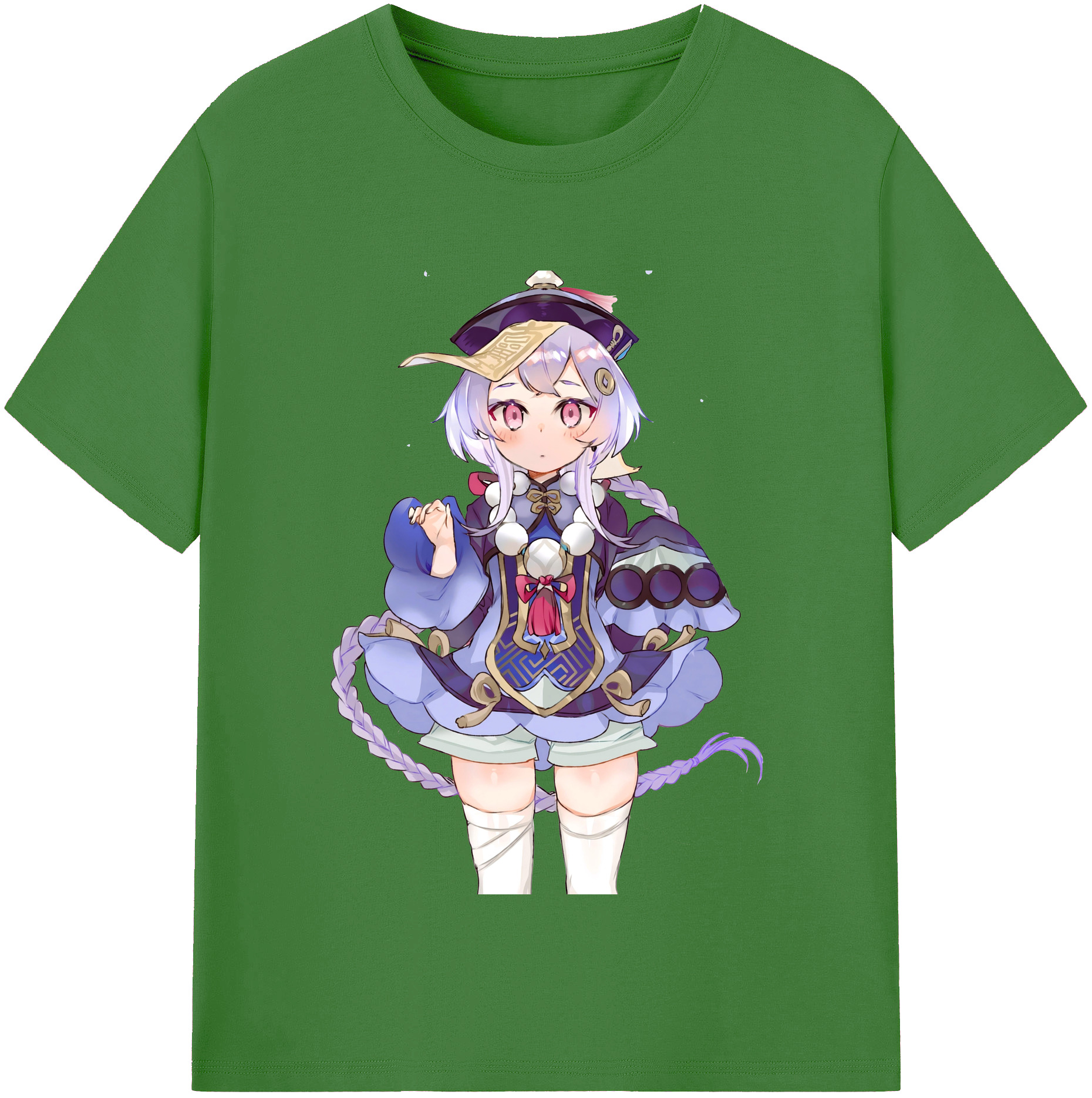げんし神 七七 なな  genshin Nana レディースカジュアルプリントTシャツ（綿100％）